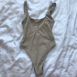 aerie ribbed one piece swimsuit